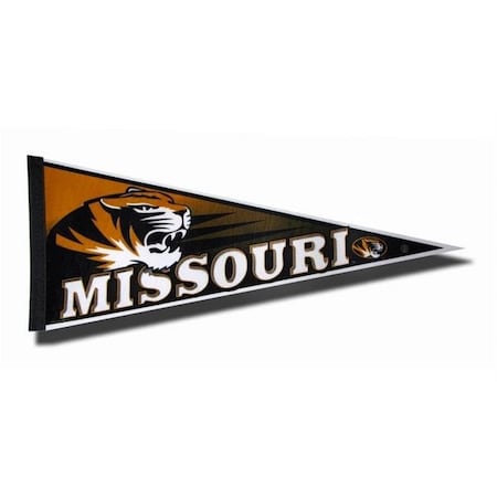Missouri Tigers Pennant 12x30 Carded Rico